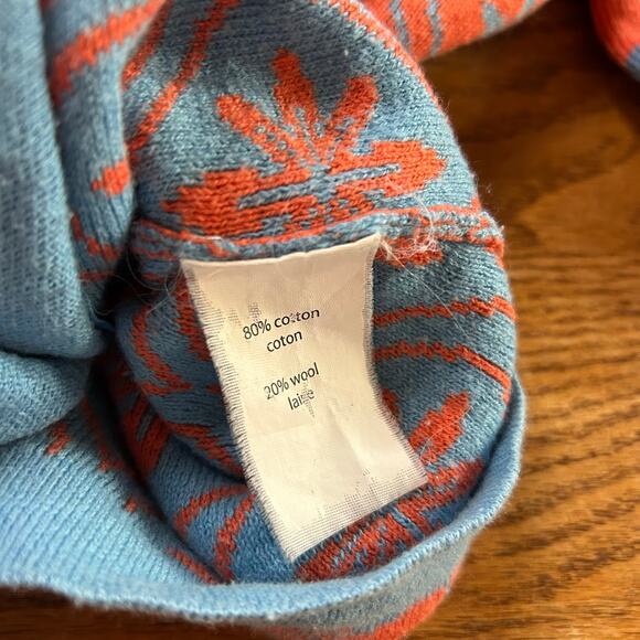 Neve Electra Mixed Print Full Zip Hood Sweater Womens Medium Stripes Outdoors - Picture 5 of 7